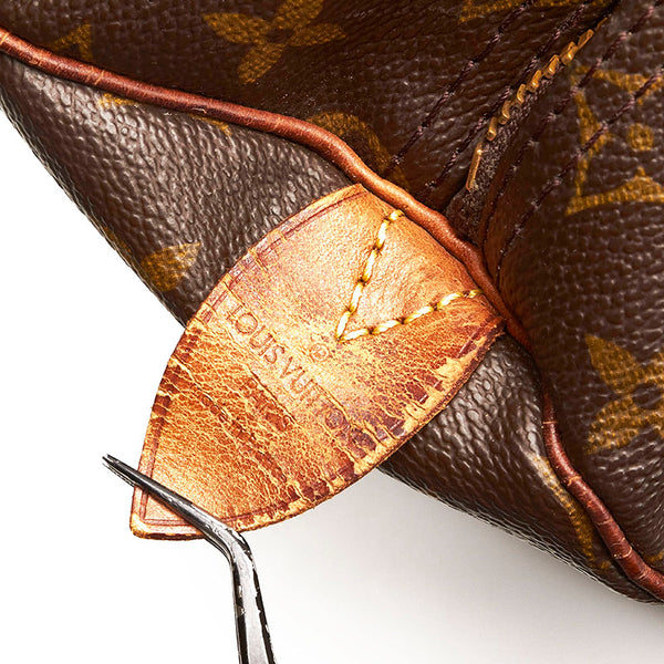 ルイ ヴィトン モノグラム キーポル45 ハンドバッグ ボストンバッグ M41428 ブラウン PVC レザー レディース LOUIS VUITTON 【中古】