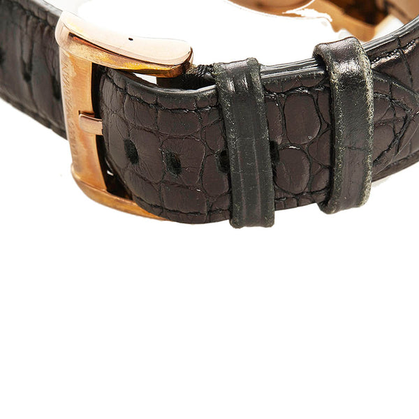 エンポリオ アルマーニ 腕時計 AR-4649 自動巻き ブラック文字盤 ステンレススチール メンズ Emporio Armani 【中古】