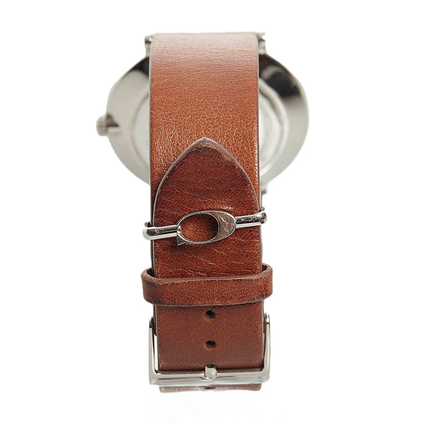 コーチ 腕時計 CA.120.7.14.1596 クオーツ シルバー文字盤 ステンレススチール メンズ COACH 【中古】