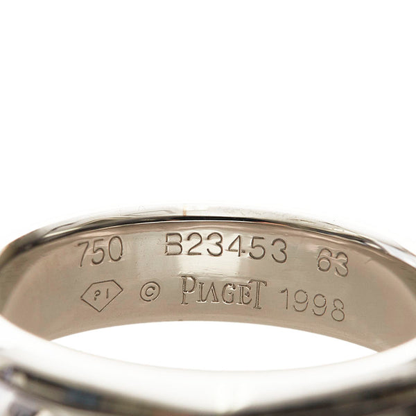 ピアジェ ポセション 6P ダイヤ リング 指輪 K18WG ホワイトゴールド メンズ PIAGET 【中古】