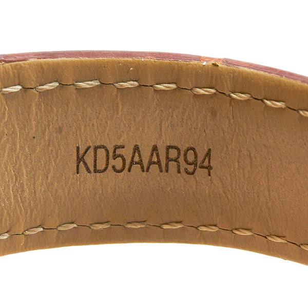 カルティエ タンクアングレーズ SM 腕時計 W5310027 クオーツ シルバー文字盤 K18PG ピンクゴールド レディース CARTIER 【中古】