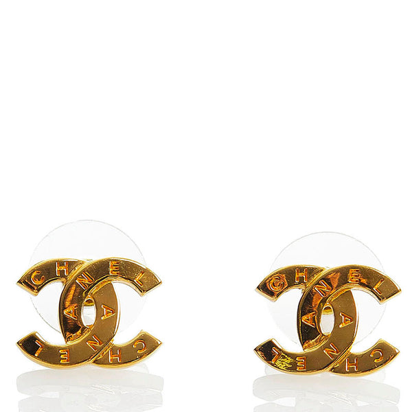 シャネル ココマーク ピアス ゴールド メッキ レディース CHANEL 【中古】