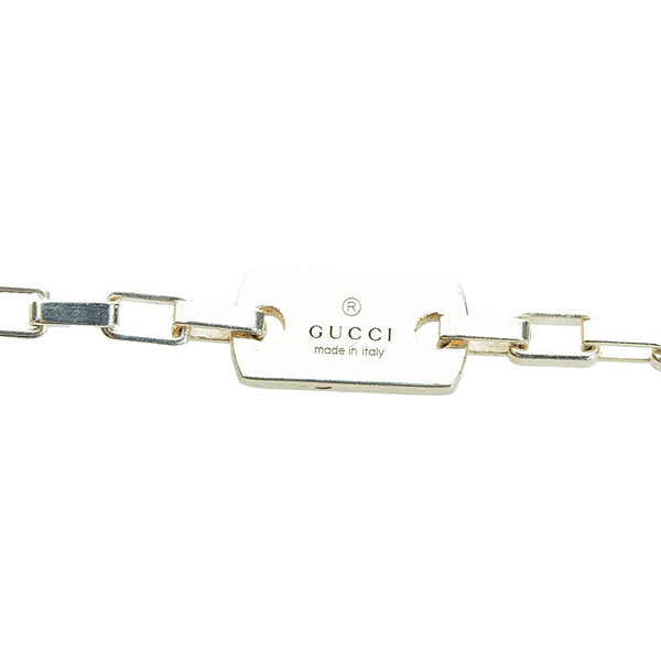 グッチ Gロゴ ネックレス SV925 シルバー メンズ GUCCI 【中古】