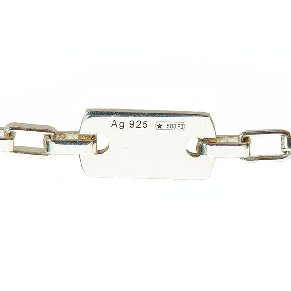 グッチ Gロゴ ネックレス SV925 シルバー メンズ GUCCI 【中古】