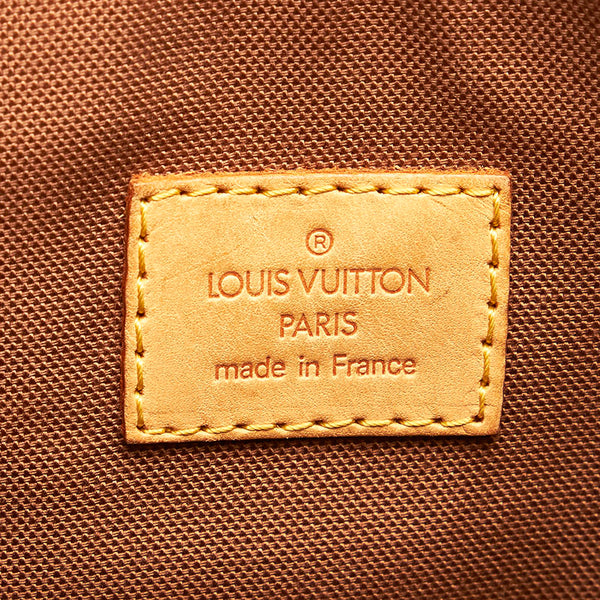 ルイ ヴィトン モノグラム バティニョール ハンドバッグ M51156 ブラウン PVC レザー レディース LOUIS VUITTON 【中古】