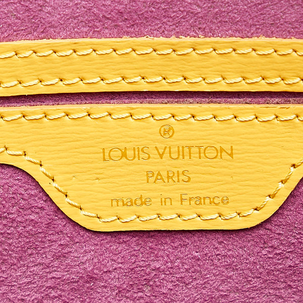 ルイ ヴィトン エピ サンジャック PM ハンドバッグ M52279 タッシリイエロー レザー レディース LOUIS VUITTON 【中古】