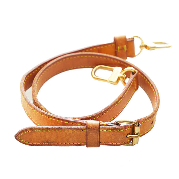 ルイ ヴィトン ショルダーストラップ ブラウン レザー レディース LOUIS VUITTON 【中古】