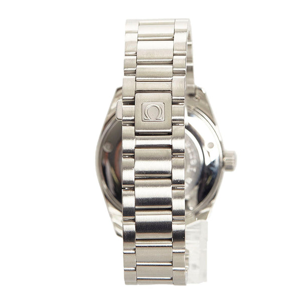 オメガ シーマスター 150ｍ アクアテラ 腕時計 2518.50 クオーツ ブラック文字盤 ステンレススチール メンズ OMEGA 【中古】