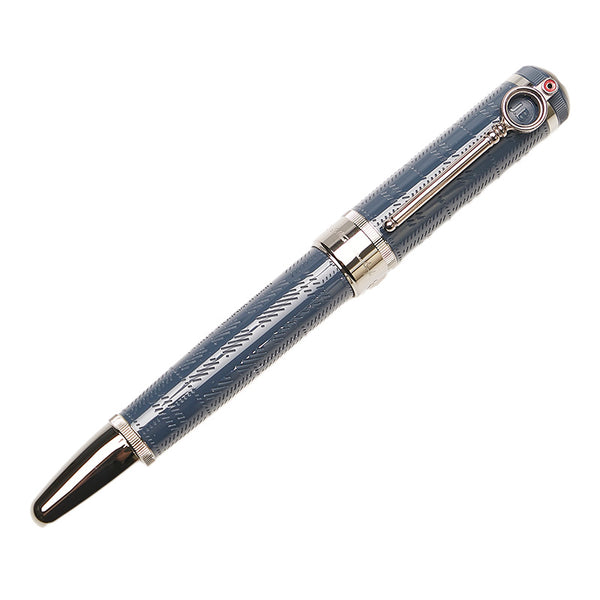 モンブラン サー アーサー コナン ドイル スペシャルエディション ローラーボール 作家シリーズ ボールペン MB127609 ネイビー ブルーグレー プレシャスレジン メンズ MONTBLANC 【中古】