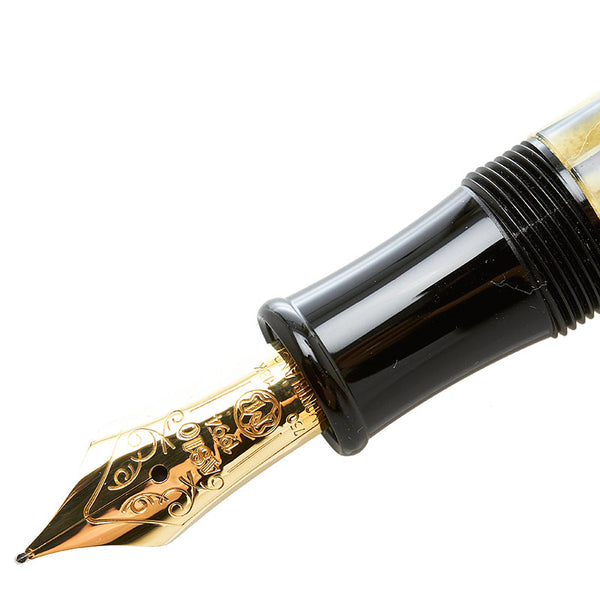 モンブラン オスカー ワイルド 作家シリーズ 3本セット 万年筆 ブラック 樹脂系 メンズ MONTBLANC 【中古】