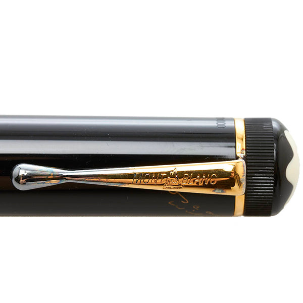 モンブラン オスカー ワイルド 作家シリーズ 3本セット 万年筆 ブラック 樹脂系 メンズ MONTBLANC 【中古】