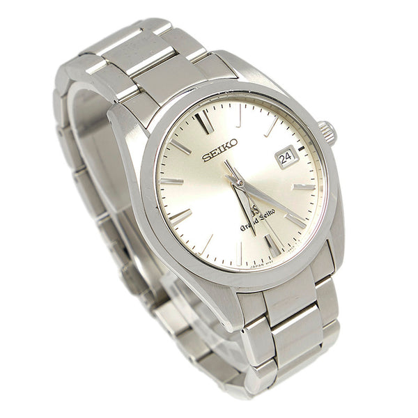 セイコー グランドセイコー 腕時計 SBGX063 9F62-0AB クオーツ シルバー文字盤 ステンレススチール メンズ SEIKO 【中古】