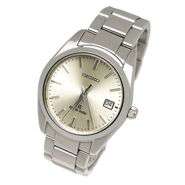 セイコー グランドセイコー 腕時計 SBGX063 9F62-0AB クオーツ シルバー文字盤 ステンレススチール メンズ SEIKO 【中古】