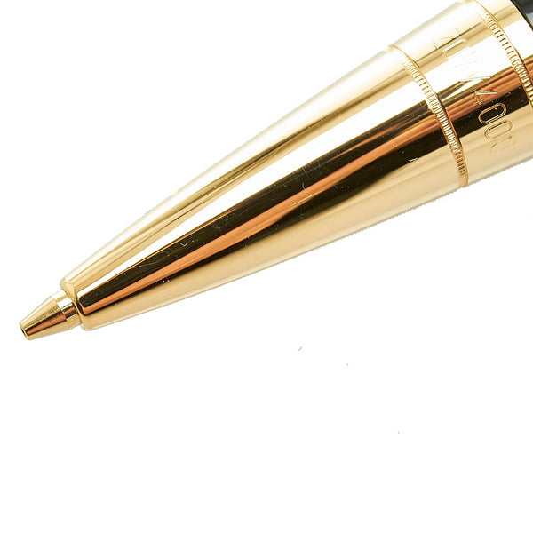 モンブラン ヴァージニア ウルフ 作家シリーズ 3本セット 万年筆 ブラック 樹脂系 メンズ MONTBLANC 【中古】