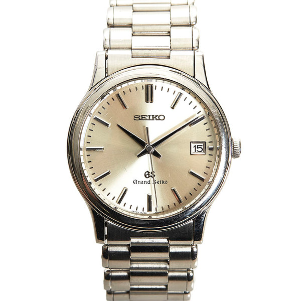 セイコー グランドセイコー 腕時計 SBGF013 8J56-7000 クオーツ シルバー文字盤 ステンレススチール メンズ SEIKO 【中古】