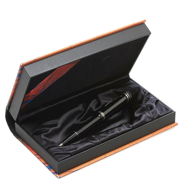 モンブラン アガサ クリスティ 作家シリーズ ボールペン ブラック  MONTBLANC 【中古】
