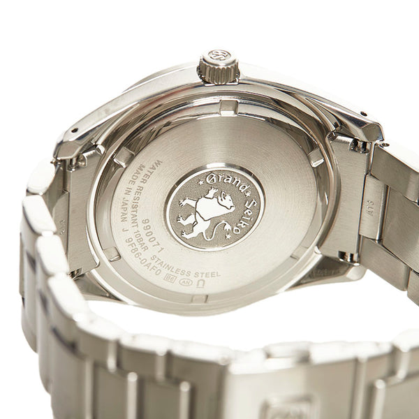セイコー 9F クオーツ GMT グランドセイコー 腕時計 SBGN013 9F86-0AF0 クオーツ ブラック文字盤 ステンレススチール メンズ SEIKO 【中古】