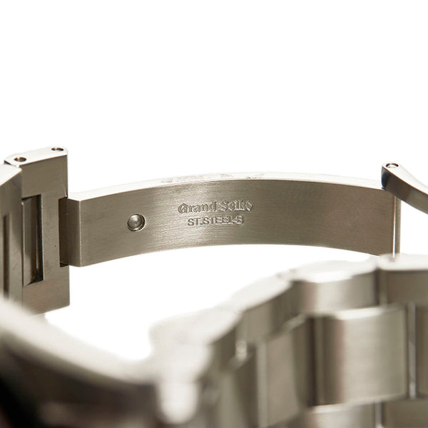 セイコー 9F クオーツ GMT グランドセイコー 腕時計 SBGN013 9F86-0AF0 クオーツ ブラック文字盤 ステンレススチール メンズ SEIKO 【中古】