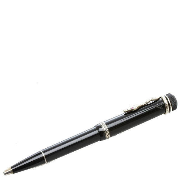 モンブラン アガサ クリスティー 作家シリーズ ボールペン ブラック メンズ MONTBLANC 【中古】