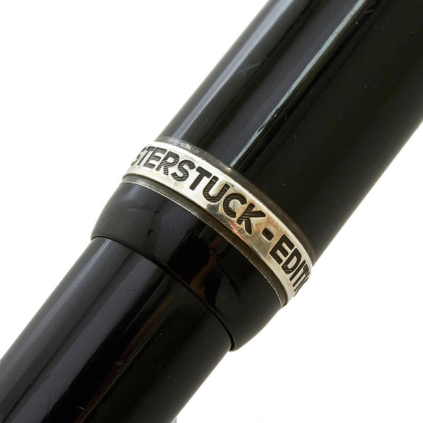 モンブラン アガサ クリスティー 作家シリーズ ボールペン ブラック メンズ MONTBLANC 【中古】