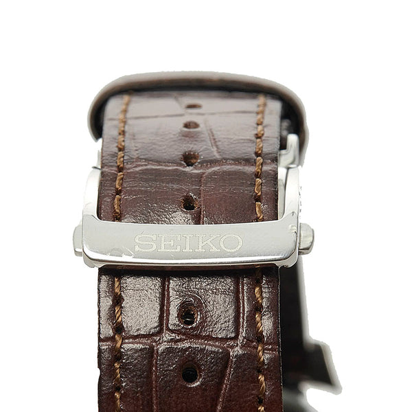 セイコー プレサージュ 腕時計 SARY107 4R557-00E0 自動巻き ゴールド文字盤 ステンレススチール メンズ SEIKO 【中古】