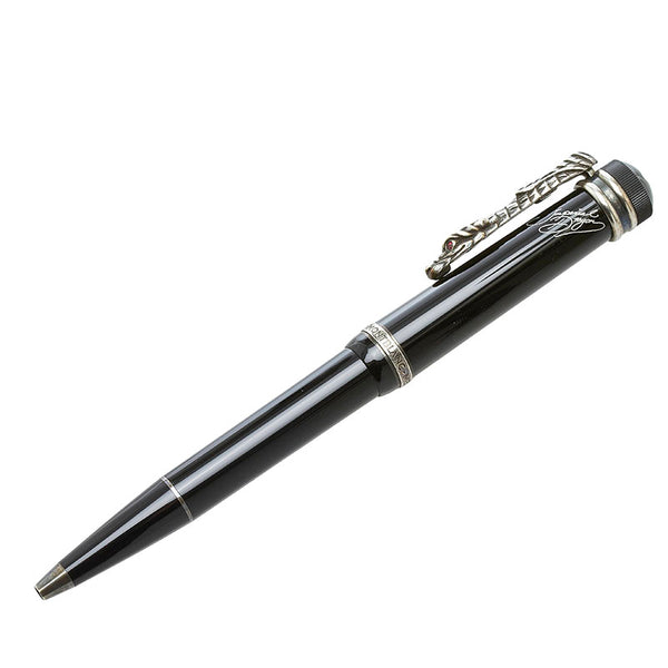 モンブラン インペリアル ドラゴン 作家シリーズ ボールペン ブラック 樹脂系 メンズ MONTBLANC 【中古】
