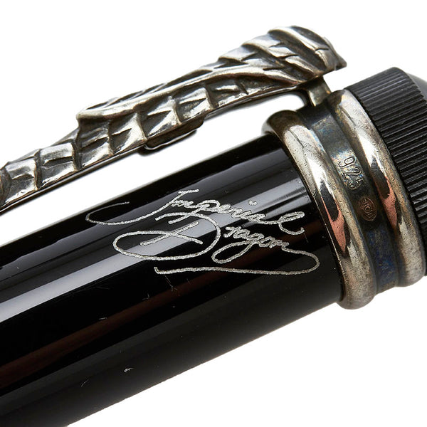 モンブラン インペリアル ドラゴン 作家シリーズ ボールペン ブラック 樹脂系 メンズ MONTBLANC 【中古】