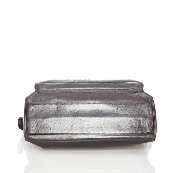 ベルルッティ エトゥオ カリグラフィ ビジネスバッグ ショルダーバッグ 2WAY ダークブラウン レザー メンズ Berluti 【中古】