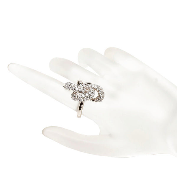 Pt900 プラチナ ダイヤ2.20ct リング 指輪 レディース 14.5号 【中古】