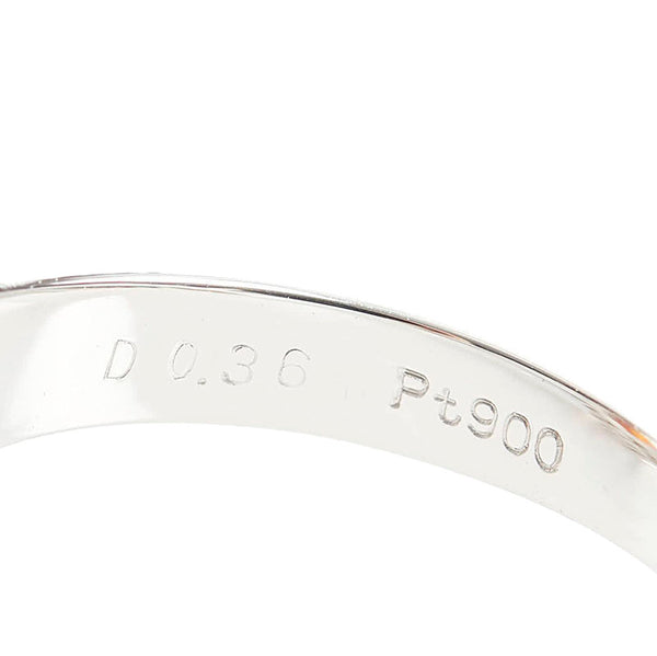 Pt900 プラチナ オパール2.47ct ダイヤ0.36ct リング 指輪 レディース 13.5号 【中古】