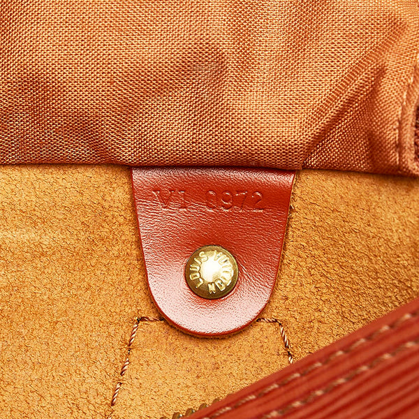 ルイ ヴィトン エピ スピーディ25 ハンドバッグ ミニボストンバッグ M43013 ケニア ブラウン レザー レディース LOUIS VUITTON 【中古】