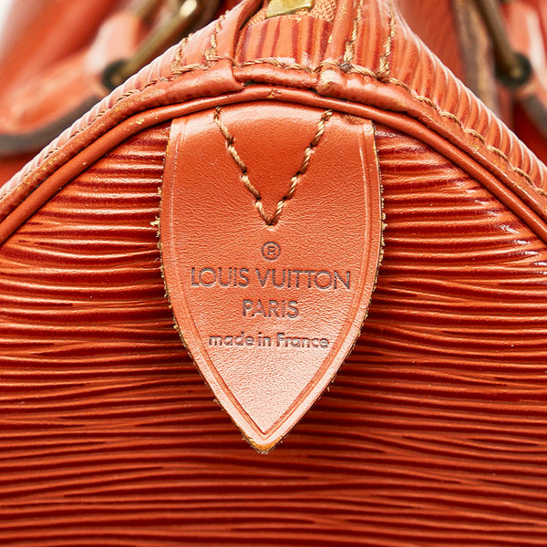 ルイ ヴィトン エピ スピーディ25 ハンドバッグ ミニボストンバッグ M43013 ケニア ブラウン レザー レディース LOUIS VUITTON 【中古】