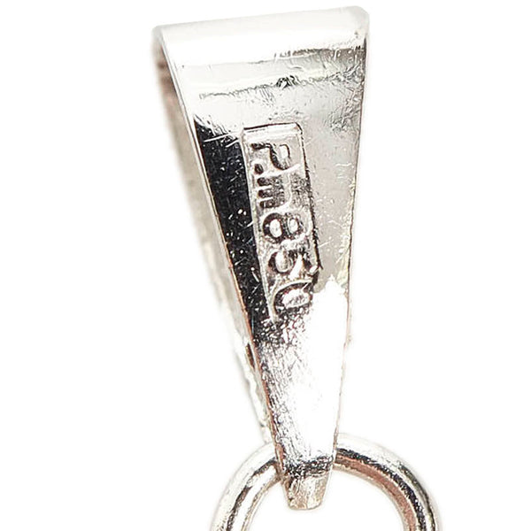 Pt850 プラチナ ダイヤ0.42ct ペンダントトップ レディース 【中古】