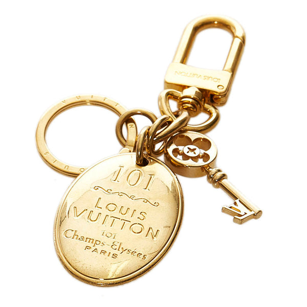 ルイ ヴィトン ポルト クレ メゾン チャーム M65086 ゴールド メッキ レディース LOUIS VUITTON 【中古】