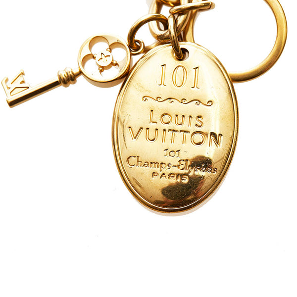 ルイ ヴィトン ポルト クレ メゾン チャーム M65086 ゴールド メッキ レディース LOUIS VUITTON 【中古】