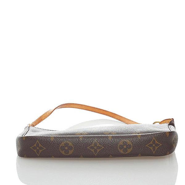 ルイ ヴィトン モノグラム アクセソワール アクセサリーポーチ M51980 ブラウン PVC レザー レディース LOUIS VUITTON 【中古】