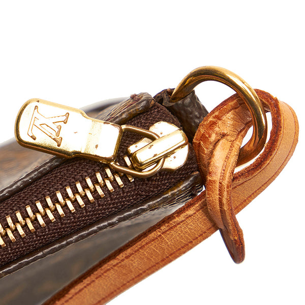 ルイ ヴィトン モノグラム アクセソワール アクセサリーポーチ M51980 ブラウン PVC レザー レディース LOUIS VUITTON 【中古】