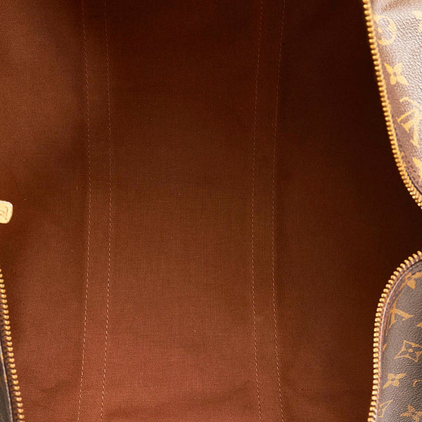 ルイ ヴィトン モノグラム キーポル60 ボストンバッグ M41422 ブラウン PVC レザー レディース LOUIS VUITTON 【中古】