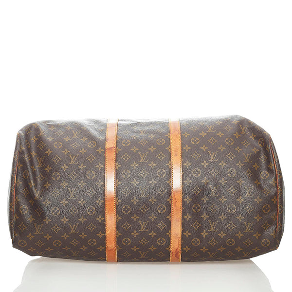 ルイ ヴィトン モノグラム キーポル60 ボストンバッグ M41422 ブラウン PVC レザー レディース LOUIS VUITTON 【中古】