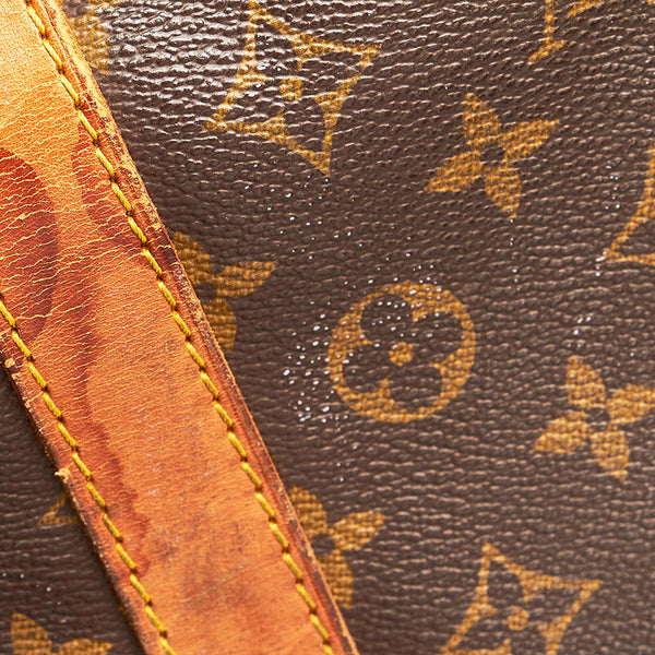 ルイ ヴィトン モノグラム キーポル60 ボストンバッグ M41422 ブラウン PVC レザー レディース LOUIS VUITTON 【中古】