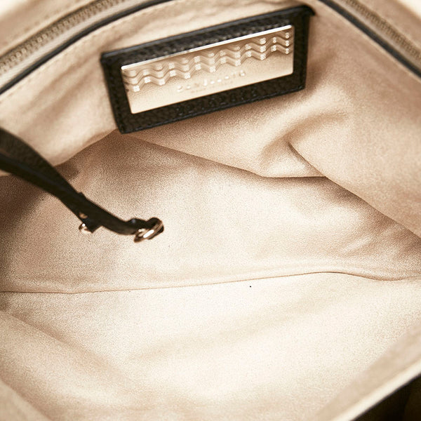 ザネラート ポスティーナ ハンドバッグ ブラック レザー メンズ ZANELLATO 【中古】