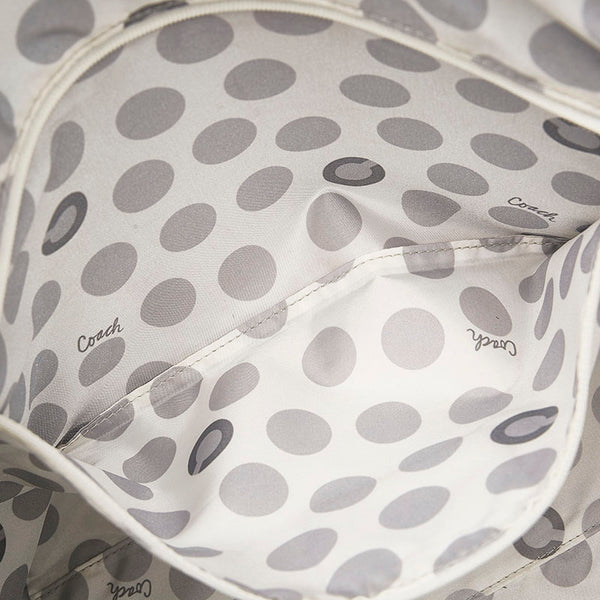 コーチ トートバッグ ダークブラウン レザー レディース COACH 【中古】