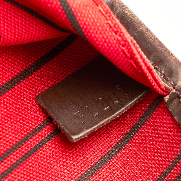 ルイ ヴィトン ダミエ ネヴァーフル GM トートバッグ N51106 エベヌ PVC レザー レディース LOUIS VUITTON 【中古】