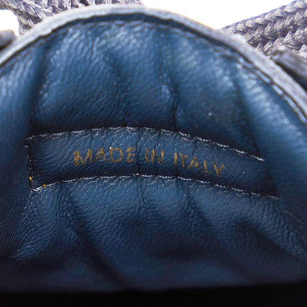 ルイ ヴィトン スニーカー グリーン ブルー レザー レディース LOUIS VUITTON 【中古】