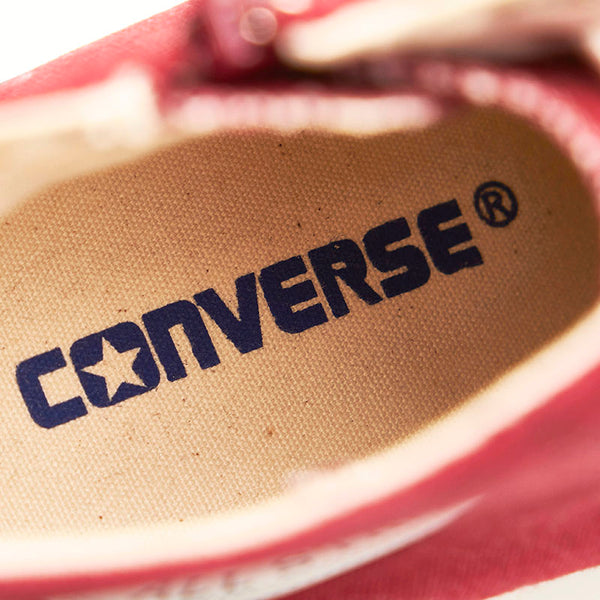 コンバース ウェッジソール ハイカット スニーカー ボルドー キャンバス ラバー レディース CONVERSE 【中古】