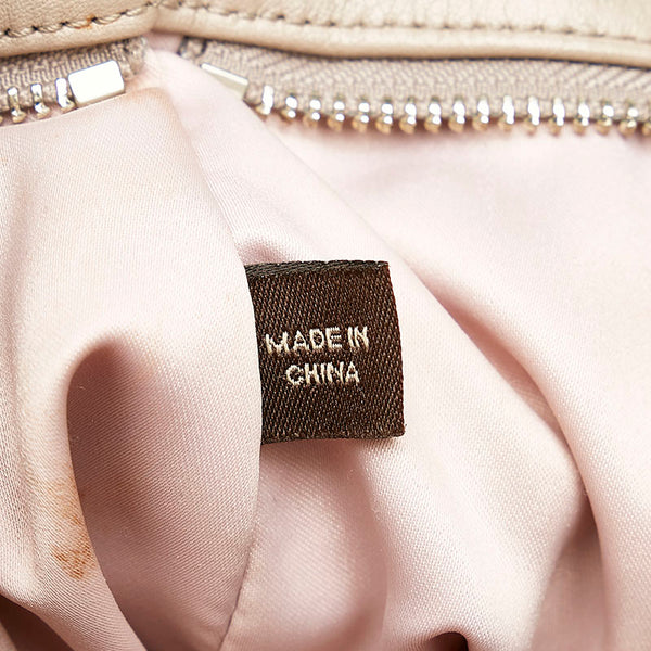 コーチ ショルダーバッグ M1073-16814 グレー レザー レディース COACH 【中古】