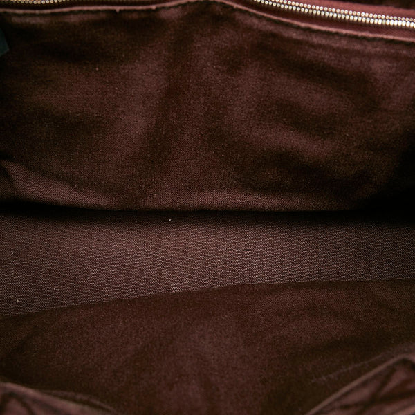 エルメス フールトゥPM トートバッグ ブラック ブラウン キャンバス レディース HERMES 【中古】