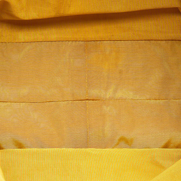 シャネル ココマーク トートバッグ イエロー ラムスキン レディース CHANEL 【中古】