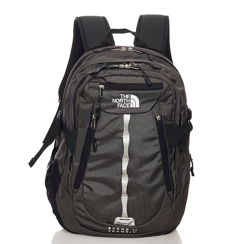 ザ ノースフェイス リュック・デイパック ベージュ ブラック ナイロン メンズ THE NORTH FACE 【中古】