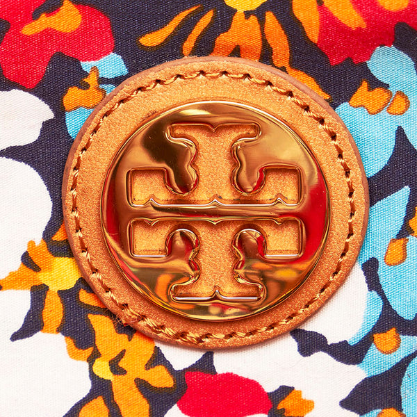 トリーバーチ トートバッグ レッド キャンバス レディース Tory Burch 【中古】